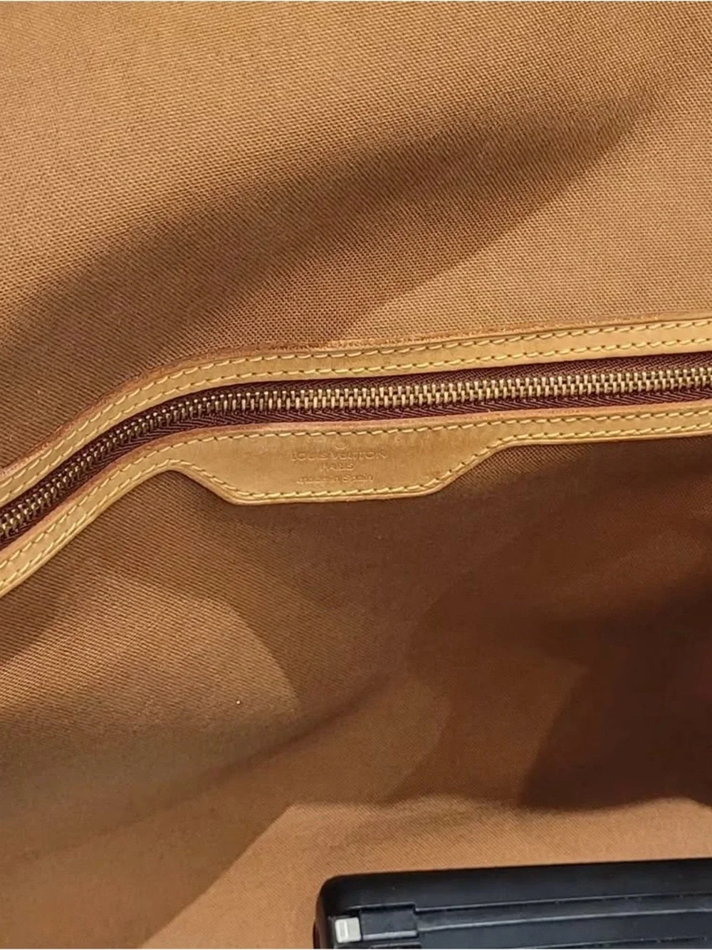 Louis Vuitton Abesses Monogram Messenger Bag in Dark Brown